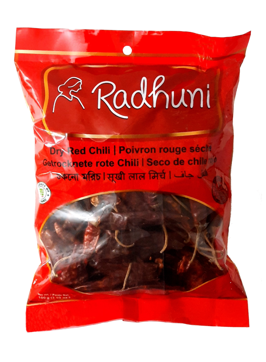 radhuni dry red chili (whole)