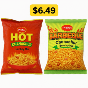 Pran hot + BBQ Chanachur ($6.49)