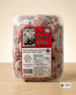 Halal Frozen Quail (koyel 6pcs)