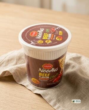PRAN Beef Flavor Cup Noodles (64GM)